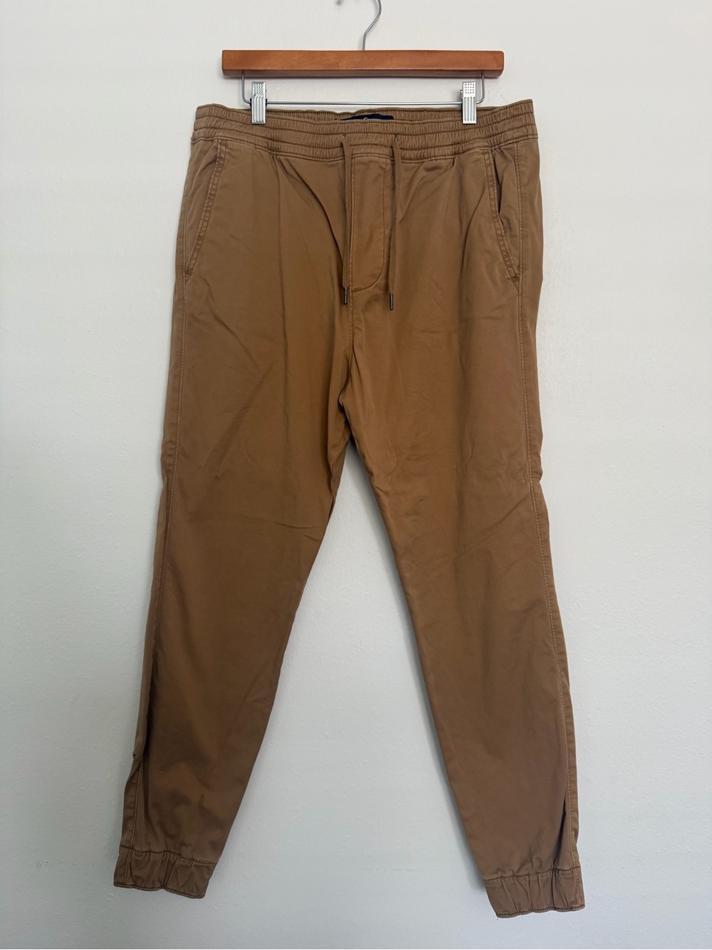 Hollister Brown Drawstring Jogger Chinos